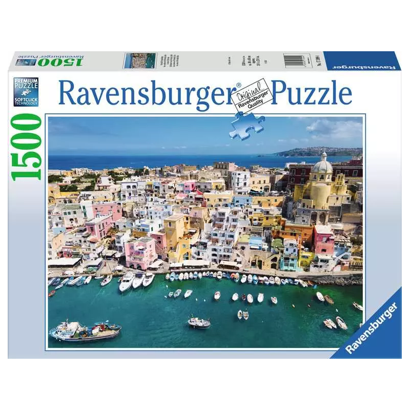 Puzzle Lupi e castello, 1 500 Pezzi