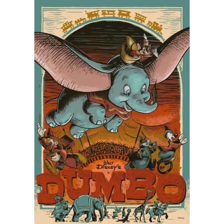 Puzzle Ravensburger Anniversario Disney Dumbo da 300 Pezzi Ravensburger - 1