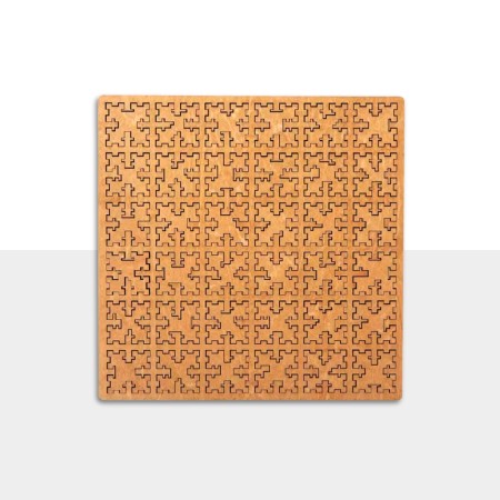 Puzzle in Legno - Design a Tassellatura Frattale - 1