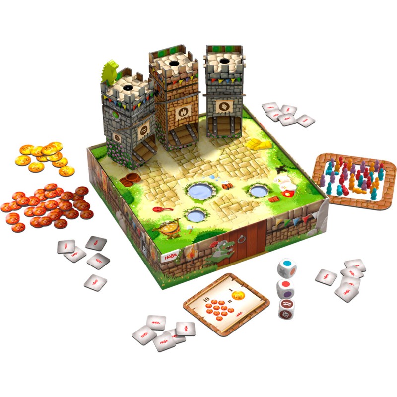 HABA - Unicorni nelle Nuvole - Magici - Gioco cooperativo - 4 Anni e Altro - Rif. 304540
