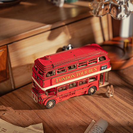 Giocattolo Educativo Prescolare Giocattolo Autobus Londinese Con Orsetto Paddington - Set 2