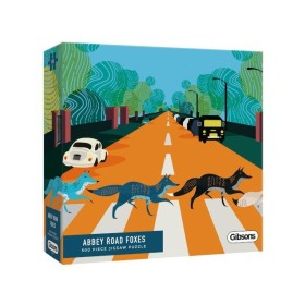 Gibsons Abbey Road Foxes Puzzle da 500 pezzi Gibsons - 1