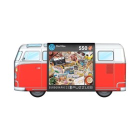 Eurographics VW Bus Tin Road Trips Puzzle 550 pezzi - 1
