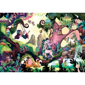 Puzzle Educa Mysterious Floresta Mágica – 200 Peças Puzzles Educa - 1
