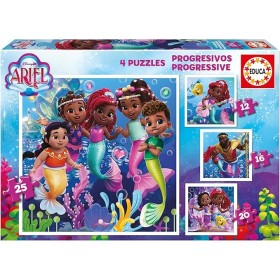 Puzzle Educa Ariel Progressivo 25+20+16+12 pezzi Puzzles Educa - 1