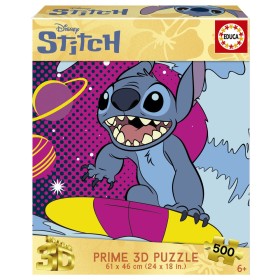 Puzzle Educa Disney Stitch 3D Lenticolare da 500 Pezzi Puzzles Educa - 1