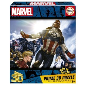 Puzzle Educa Marvel 3D da 300 Pezzi Puzzles Educa - 1