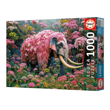 Puzzle Educa Elefante Floreale da 1000 Pezzi Puzzles Educa - 1