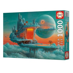 Puzzle Educa Pianeta di Fuoco e Ghiaccio di 1000 Pezzi Puzzles Educa - 1