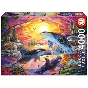 Puzzle Educa Orche e Lupi di 4000 Pezzi Puzzles Educa - 1