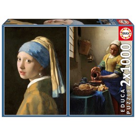 Puzzle Educa Collezione Jan Vermeer da 2x1000 Pezzi Puzzles Educa - 1