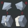 FangShi LimCube Crucis 3x3 + Skewb No.1 Fangshi Cube - 9