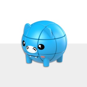 Q-Moe Animal Cube 3x3 Hippo Z-Cube - 1