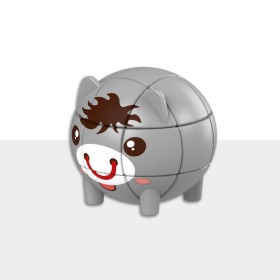 Q-Moe Animal Cube 3x3 Donkey Z-Cube - 1
