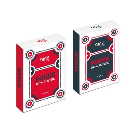 Mazzo da Poker 100 % Plastica - Cayro