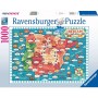 Puzzle Ravensburger Mappa dei vini iberici 1000 pezzi Ravensburger - 1