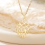 Ciondolo Cubo di Rubik (Placcato oro 18K) - 3