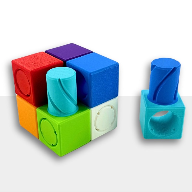 Philos 6057 - Cubo ropicapo in babù, seria Green Gaes, 7 Pezzi