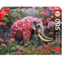Puzzle Educa Elefante Floral XXL 500 Pezzi