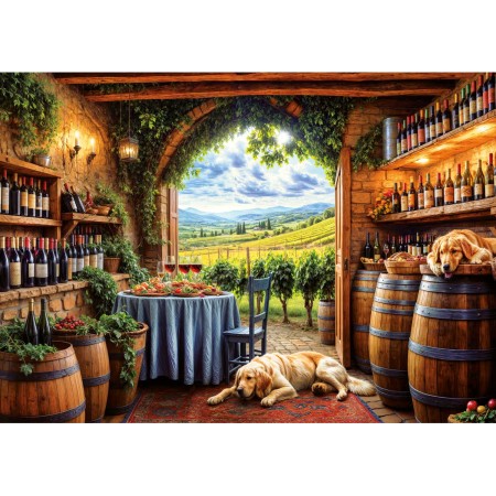 Puzzle Educa Canes et Vinum – 1000 pezzi Puzzles Educa - 1