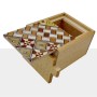 Scatola Giapponese Yosegi 2 Sun, 7 passi, Agathis – Legno Naturale Yosegi - 4