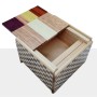Scatola Giapponese Knock Box 5 Passi Legno Naturale Yosegi - 2