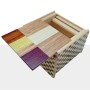 Scatola Giapponese Knock Box 5 Passi Legno Naturale Yosegi - 3