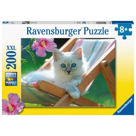 Puzzle Ravensburger Gattino Bianco XXL da 200 Pezzi Ravensburger - 1