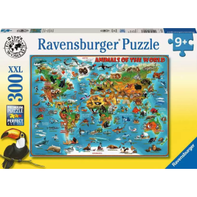 Puzzle Ravensburger Animali del Mondo XXL da 300 Pezzi Ravensburger - 1