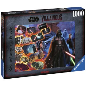 Puzzle Ravensburger Villanos Star Wars Darth Vader da 1000 pezzi Ravensburger - 1