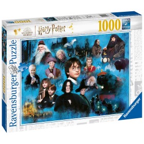 EDUCA Puzzle 1000 pièces fluorescent : Néon : Harry Potter pas cher