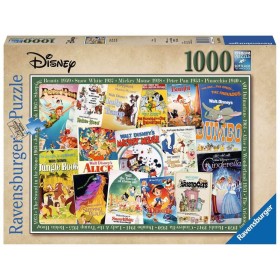 Puzzle Ravensburger Disney Film Vintage da 1000 Pezzi Ravensburger - 1