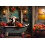 Puzzle Ravensburger La Mucca nella Vasca da Bagno da 1000 Pezzi Ravensburger - 2