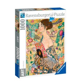 Puzzle Ravensburger Dama con Ventaglio da 1000 Pezzi Ravensburger - 1