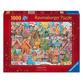 Puzzle Ravensburger Villaggio dei Biscotti 1000 Pezzi Ravensburger - 1