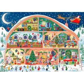 Puzzle Ravensburger Officina di Babbo Natale da 1000 pezzi Ravensburger - 1