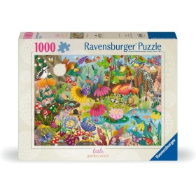 Puzzle Ravensburger Piccolo Mondo di Giardino 1000 Pezzi Ravensburger - 1