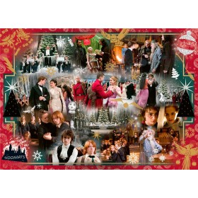 Puzzle Ravensburger Harry Potter Natale a Hogwarts 1000 Pezzi Ravensburger - 1