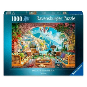 Puzzle Ravensburger Terrazza Mediterranea da 1000 pezzi Ravensburger - 1