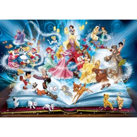Puzzle Ravensburger Il Libro Magico delle Fiabe Disney 1500 Pezzi Ravensburger - 1