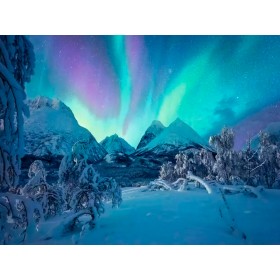 Puzzle Ravensburger Quando le Aurore Boreali Danzano da 1500 Pezzi Ravensburger - 1