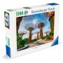 Puzzle Ravensburger Giardino accanto alla Baia di Singapore 1500 Pezzi Ravensburger - 1