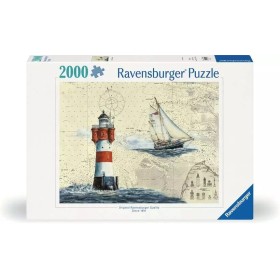 Puzzle Ravensburger Faro Romantico da 2000 Pezzi Ravensburger - 1