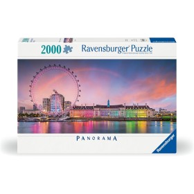 Puzzle Ravensburger Panorama Londra Incantevole 2000 Pezzi Ravensburger - 1