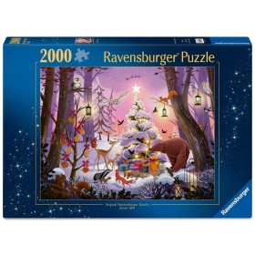 Puzzle Ravensburger Natale nel Bosco da 2000 Pezzi Ravensburger - 1