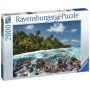 Puzzle Ravensburger L'Immersione alle Maldive da 2000 Pezzi Ravensburger - 2