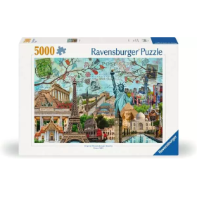 Puzzle Ravensburger Collage della Grande Città da 5000 Pezzi Ravensburger - 1
