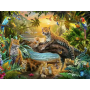 Puzzle Ravensburger Leopardi nella giungla da 1500 pezzi Ravensburger - 2