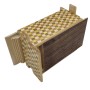 Scatola Puzzle Giapponese Yosegi 4 Sun 27 Passaggi - Oka Craft