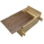 Scatola Puzzle Giapponese Yosegi 4 Sun 27 Passaggi - Oka Craft